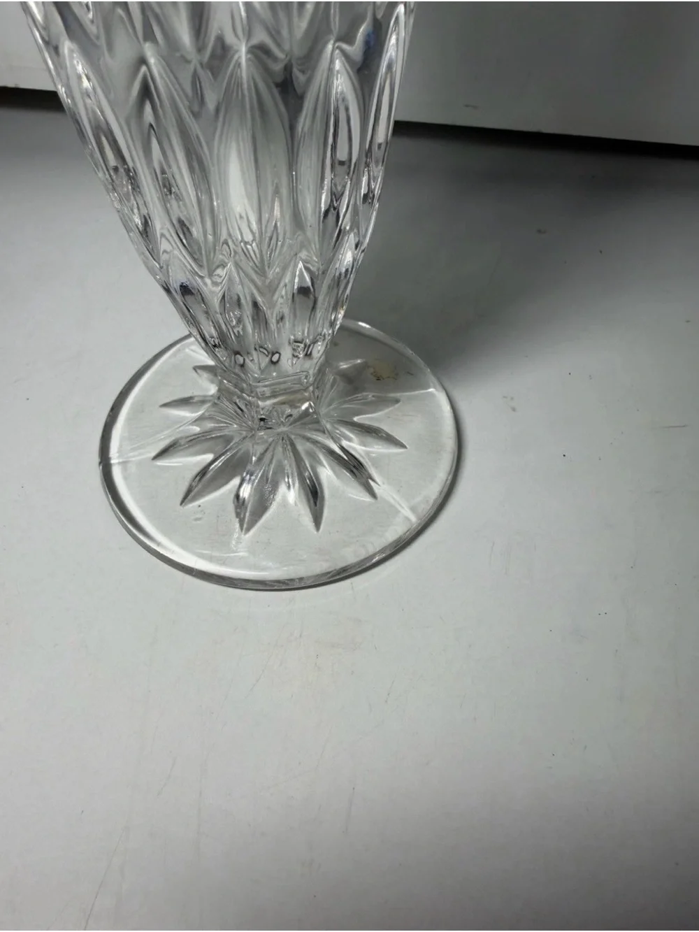 No Label clear glass